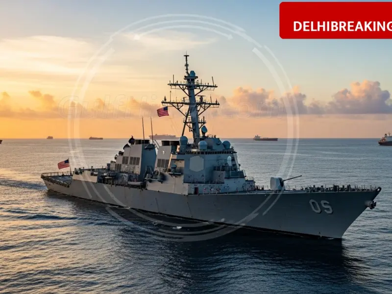 delhibreakings us navy to escort oil tankers strait of hormuz trump energy update US Navy to Escort Oil Tankers in Strait of Hormuz as Trump Orders Protection for Global Energy Flow