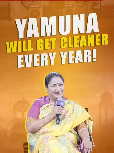 delhibreakings yamuna cleanup mission update rekha gupta stp plans 2026 Yamuna Cleanup Mission Gets Big Boost, 37 STPs Revived and Drone Mapping Complete as CM Rekha Gupta Sets New Targets