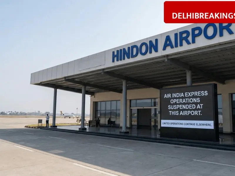 delhibreakings air india express shuts all flights from hindon airport Air India Express Shuts All Flights from Hindon Airport, Only 7 Flights Operational Now