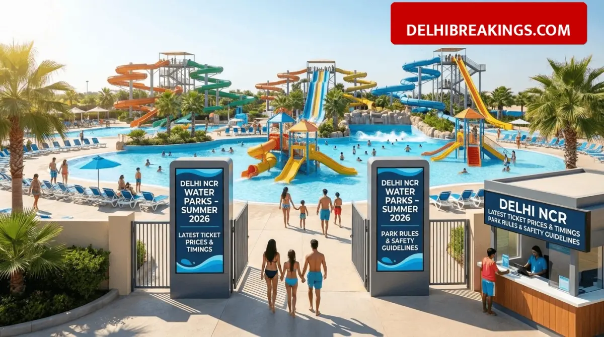 delhibreakings best water parks delhi ncr 2026 ticket prices timings Delhi NCR Water Parks 2026: Check Latest Ticket Prices, Timings and Rules for Summer Outings