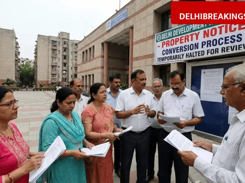 delhibreakings dda leasehold to freehold conversion halted delhi property news DDA Property Conversion Update: Leasehold to Freehold Process Halted for Review, Thousands of Owners Impacted