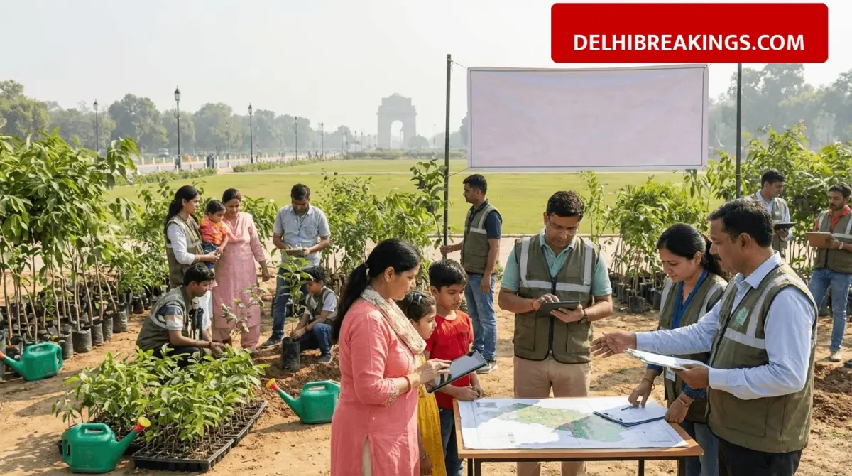 delhibreakings delhi 10 year biodiversity scientific plan 70 lakh trees plantation Delhi Gets First 10-Year Scientific Plan for Biodiversity, 70 Lakh Trees to be Planted by 2027