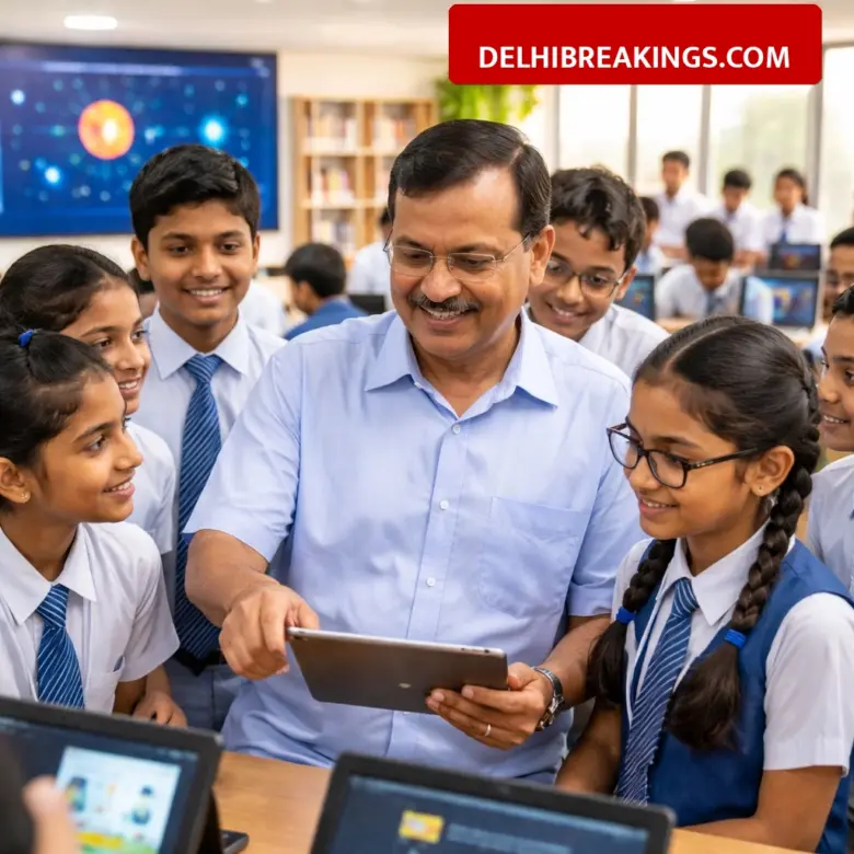 delhibreakings delhi cm shri school project 7000 smart classrooms update Delhi CM Shri School Project: 7,000 Smart Classrooms and Digital Libraries to Upgrade Education System