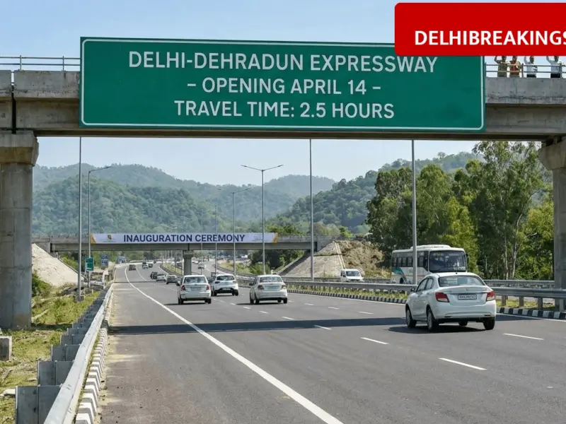 delhibreakings delhi dehradun expressway inauguration date and travel time update Delhi-Dehradun Expressway to Open on April 14, Travel to Uttarakhand in Just 2.5 Hours