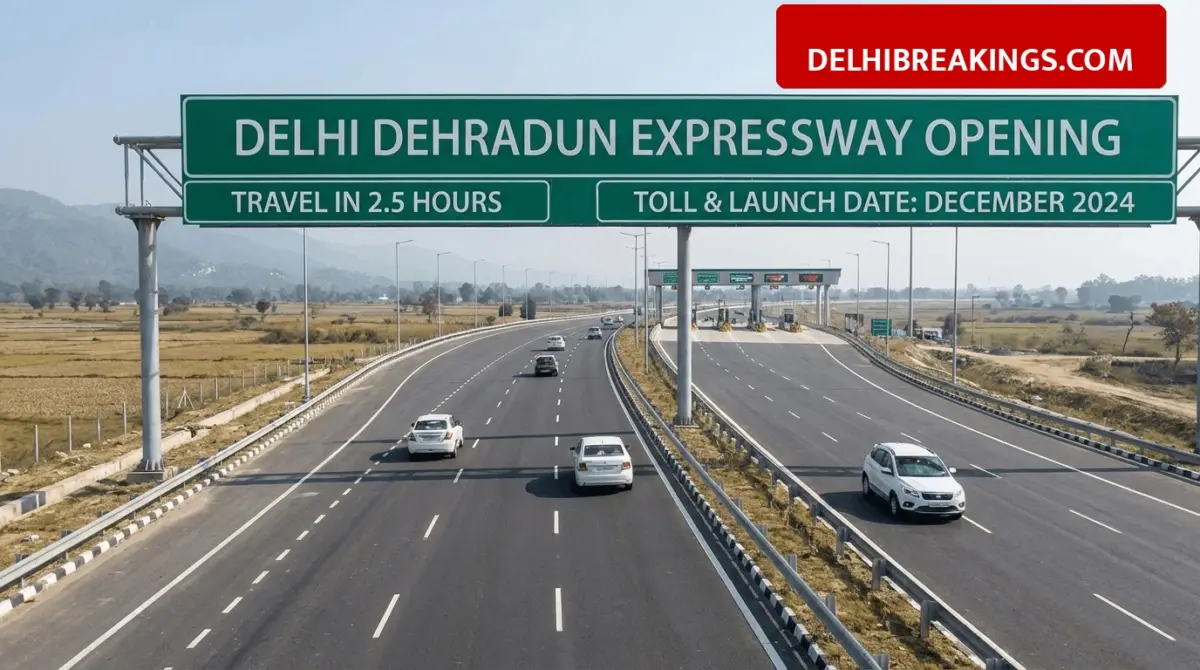 delhibreakings delhi dehradun expressway opening date toll details update Delhi Dehradun Expressway Opening Update: Travel from Delhi to Dehradun in 2.5 Hours, Check Toll and Launch Date