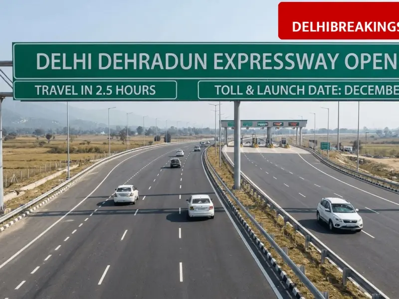 delhibreakings delhi dehradun expressway opening date toll details update Delhi Dehradun Expressway Opening Update: Travel from Delhi to Dehradun in 2.5 Hours, Check Toll and Launch Date
