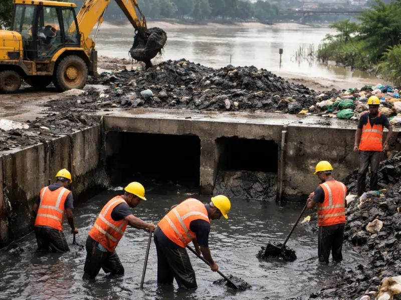 delhibreakings delhi drain desilting progress ngt deadline mcd tenders Delhi Flood Risk: Only 30% Drain Desilting Done and 90 MCD Tenders Pending Before Monsoon
