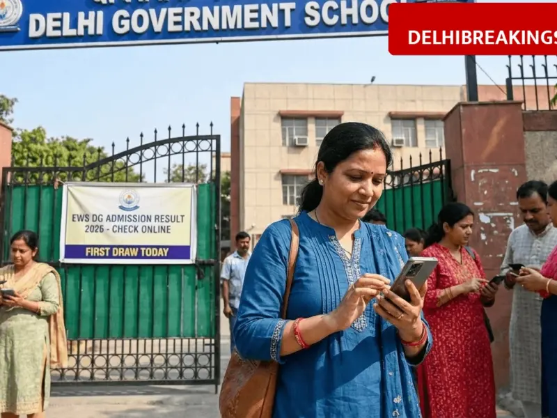 delhibreakings delhi ews dg admission 2026 result lottery draw out Delhi EWS DG Admission 2026: Result for First Lottery Draw Out Today, Check Process and Important Dates
