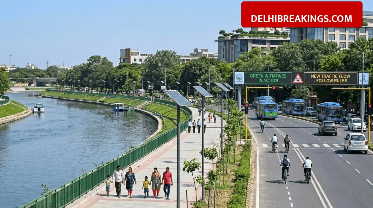 delhibreakings delhi government green budget 2026 yamuna pollution plan Delhi Govt Unveils Rs 22,236 Crore Green Budget: Major Focus on Yamuna Clean-up and New Traffic Rules