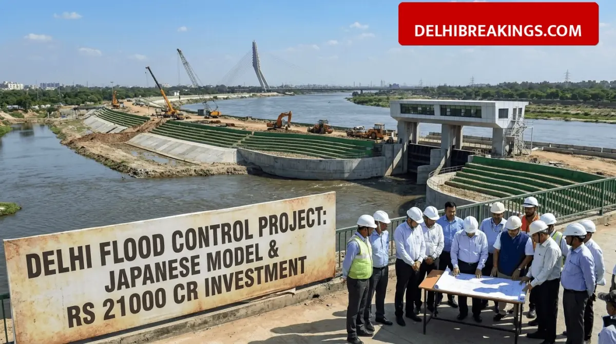 delhibreakings delhi govt japanese model yamuna flood prevention plan Delhi Yamuna Flood Update: Govt to Use Japanese Model for Flood Control with Rs 21000 Crore Investment