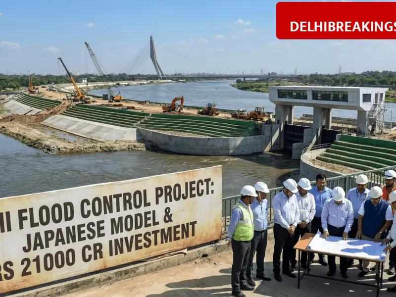delhibreakings delhi govt japanese model yamuna flood prevention plan Delhi Yamuna Flood Update: Govt to Use Japanese Model for Flood Control with Rs 21000 Crore Investment
