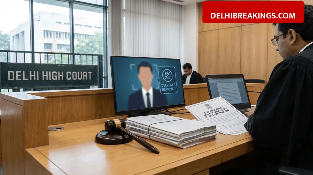 delhibreakings delhi high court personality rights preacher aniruddhacharya ai deepfakes order Delhi High Court Protects Personality Rights of Preacher Aniruddhacharya, Orders Removal of AI Deepfakes and Memes