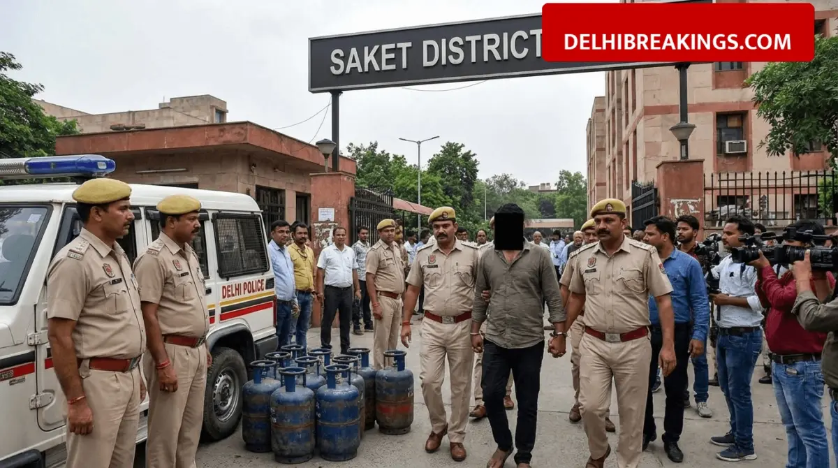 delhibreakings delhi lpg black marketing saket court bail refused mukesh kumar Delhi LPG Black Marketing: Saket Court Refuses Bail to Mukesh Kumar Amid City-Wide Police Crackdown