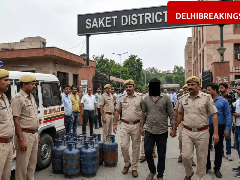 delhibreakings delhi lpg black marketing saket court bail refused mukesh kumar Delhi LPG Black Marketing: Saket Court Refuses Bail to Mukesh Kumar Amid City-Wide Police Crackdown