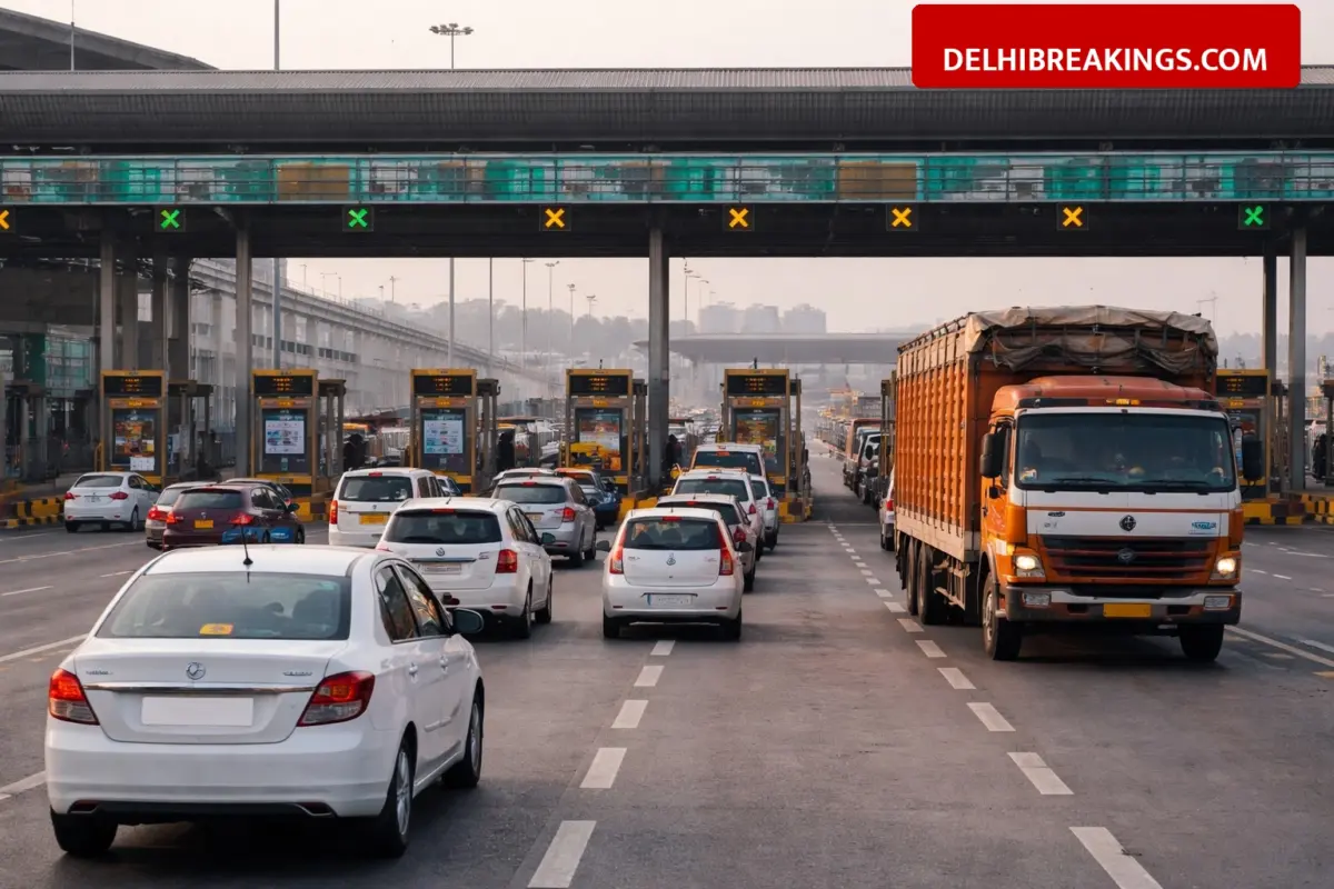 delhibreakings delhi meerut expressway nh9 toll rate hike april 2026 Delhi-Meerut Expressway and NH-9 Toll Rates Increase from April 1, Cars and Trucks to Pay More