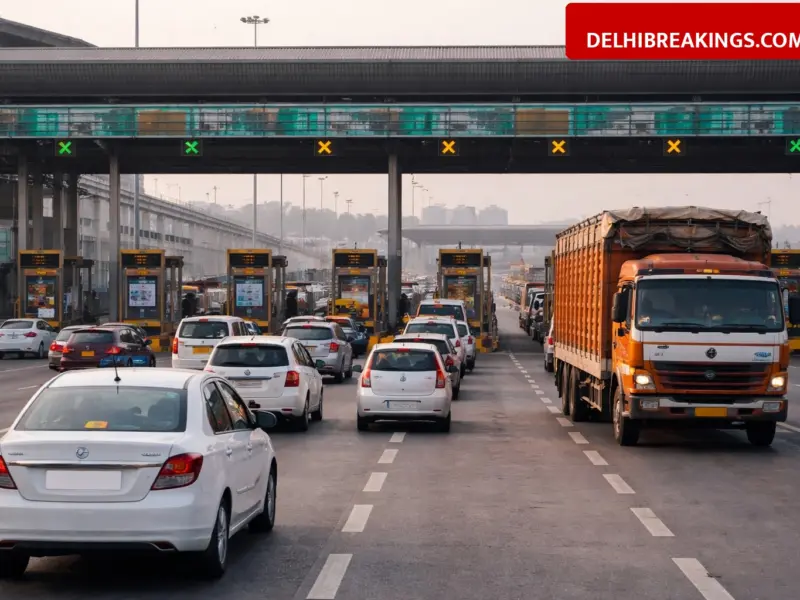 delhibreakings delhi meerut expressway nh9 toll rate hike april 2026 Delhi-Meerut Expressway and NH-9 Toll Rates Increase from April 1, Cars and Trucks to Pay More