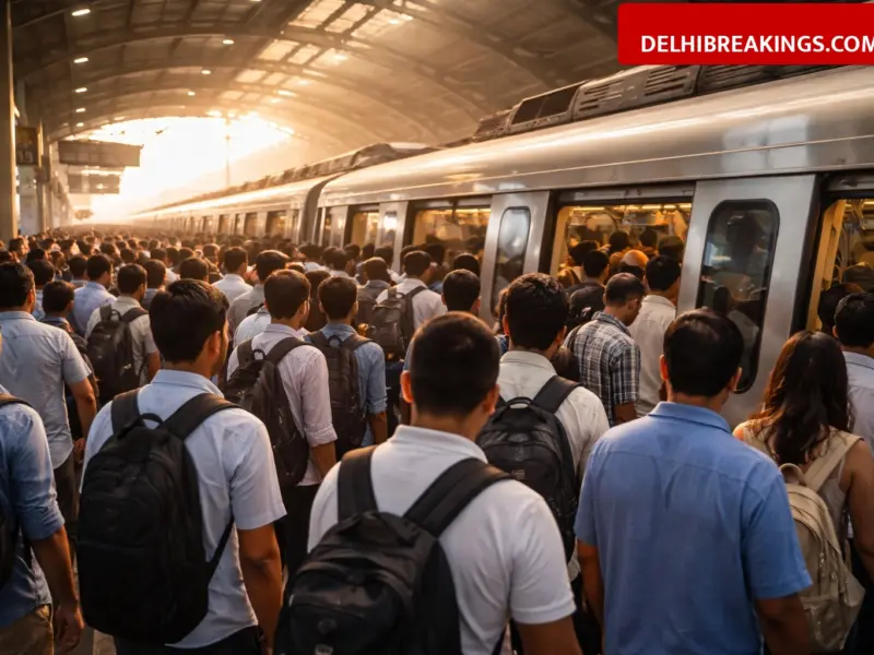 delhibreakings delhi metro 5 am start demand summer timing Delhi Metro Timing Update: Commuters Seek 5 AM Start to Beat Summer Heat