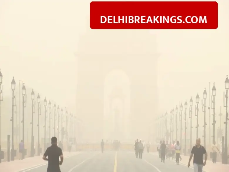 delhibreakings delhi ncr dust storm visibility drop imd rain forecast Delhi-NCR Dust Storm Lowers Visibility as IMD Predicts Light Rain and Cloudy Skies