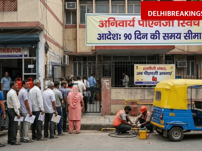 delhibreakings delhi ncr lpg crisis mandatory png connection rules 90 day deadline Delhi-NCR LPG Crisis: Government Issues Mandatory PNG Switch Order with 90-Day Deadline