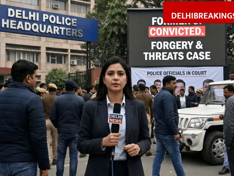 delhibreakings delhi police former si kavita mathur convicted forgery case Delhi Police Former SI Kavita Mathur Convicted for Forging Senior Officials Signatures and Threatening ACP
