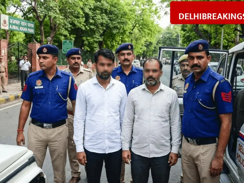delhibreakings delhi police si constable arrested robbery jeweller ajmal khan park Delhi Police SI and Constable Arrested: Jeweller Robbed of 8.4 Lakh Near Ajmal Khan Park