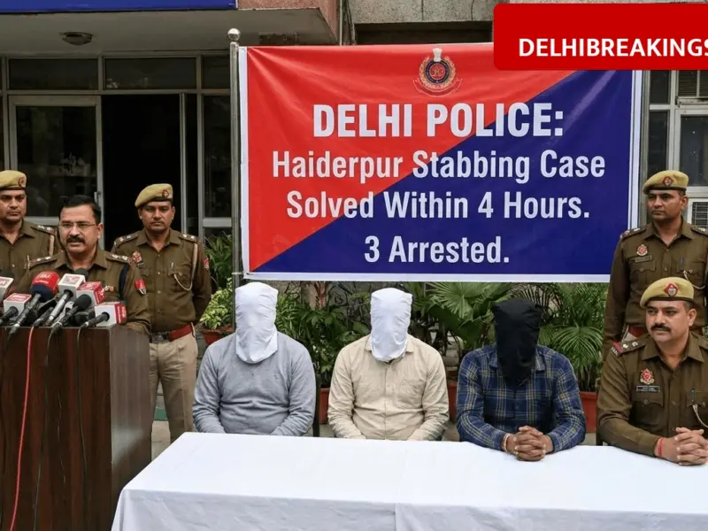 delhibreakings delhi police solve haiderpur stabbing case arrests Delhi Police Solve Haiderpur Stabbing Case Within 4 Hours, 3 People Arrested