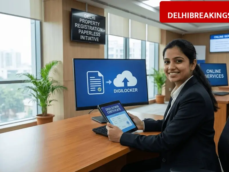 Delhi Property Registration to Go Paperless, Documents to reach DigiLocker Directly