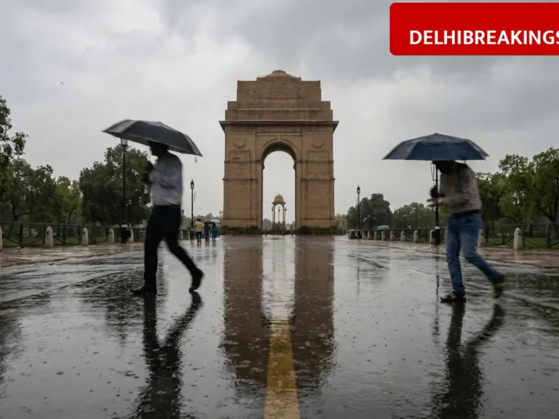 delhibreakings delhi weather update rain forecast april 7 8 heat increase Delhi Weather Update: Rain and Strong Winds Expected on April 7 and 8, Heat to Rise After April 10