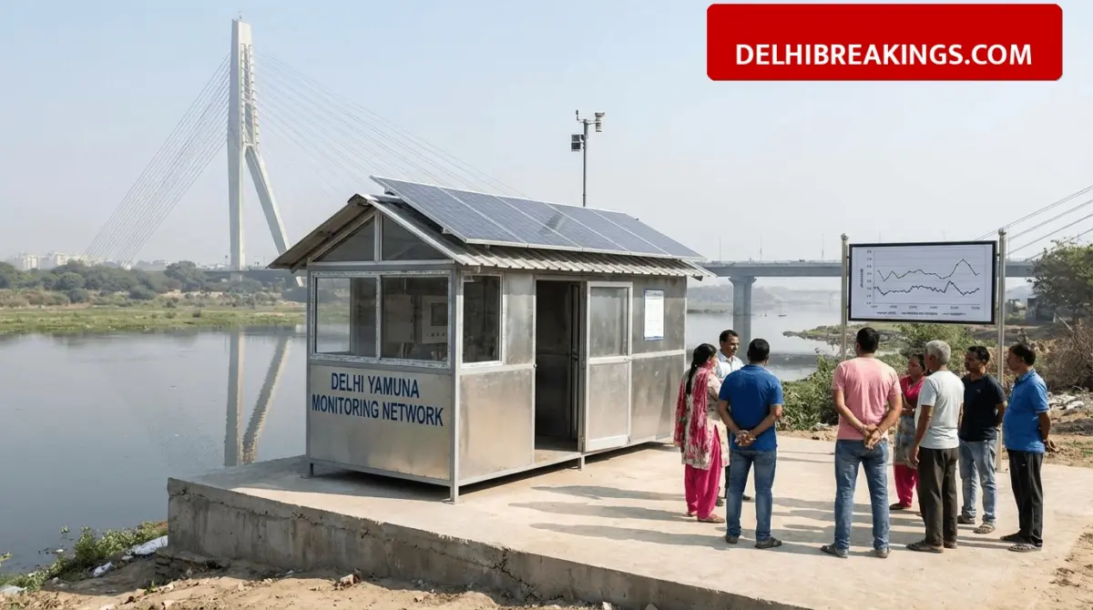 delhibreakings delhi yamuna real time monitoring may 2026 Delhi Govt to Start Real-time Yamuna Monitoring with 41 New Online Stations from May