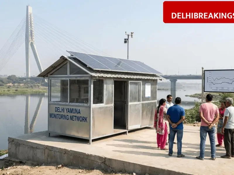 delhibreakings delhi yamuna real time monitoring may 2026 Delhi Govt to Start Real-time Yamuna Monitoring with 41 New Online Stations from May