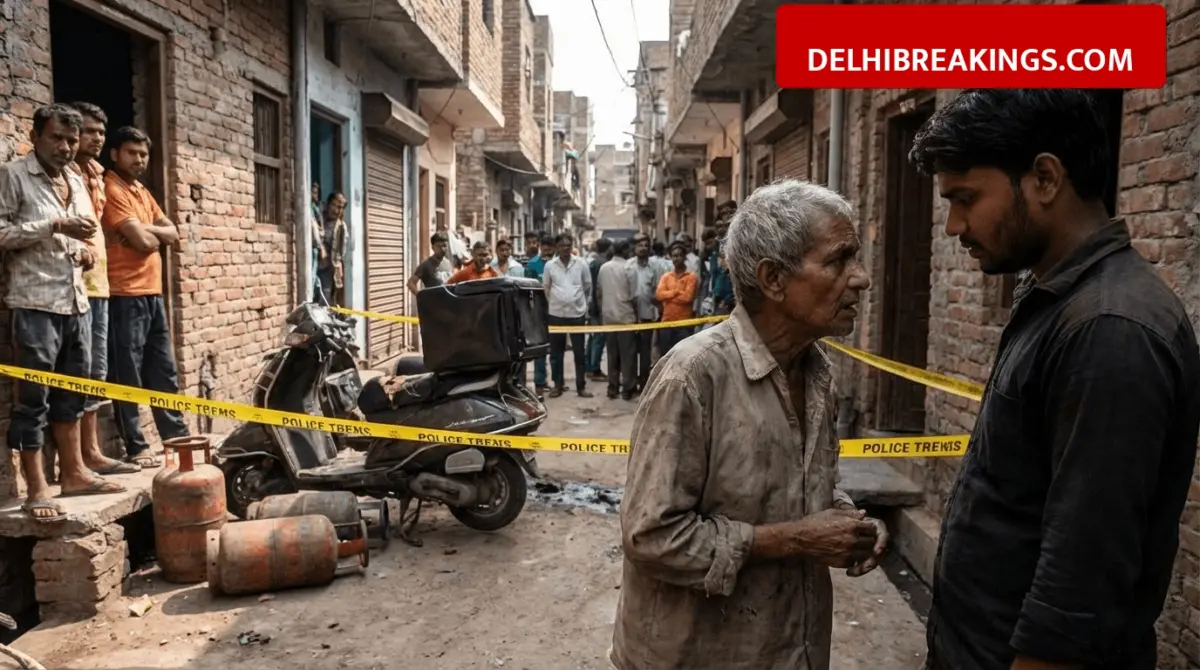 delhibreakings delivery worker stabs minor neighbor seemapuri cylinder blast death Delivery Worker Stabs Minor Neighbour in Seemapuri, Dies Later in Cylinder Blast