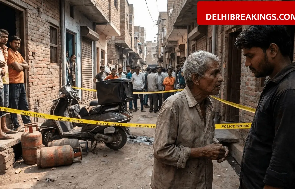 delhibreakings delivery worker stabs minor neighbor seemapuri cylinder blast death Delivery Worker Stabs Minor Neighbour in Seemapuri, Dies Later in Cylinder Blast