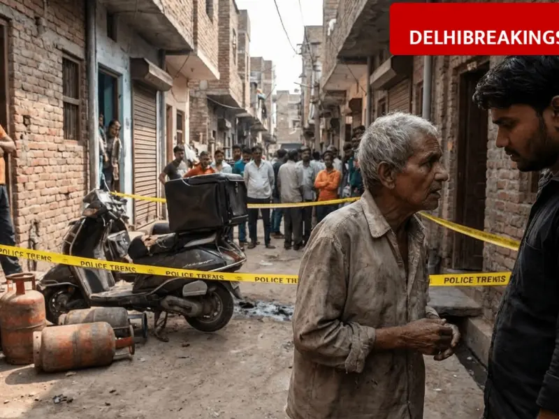 delhibreakings delivery worker stabs minor neighbor seemapuri cylinder blast death Delivery Worker Stabs Minor Neighbour in Seemapuri, Dies Later in Cylinder Blast