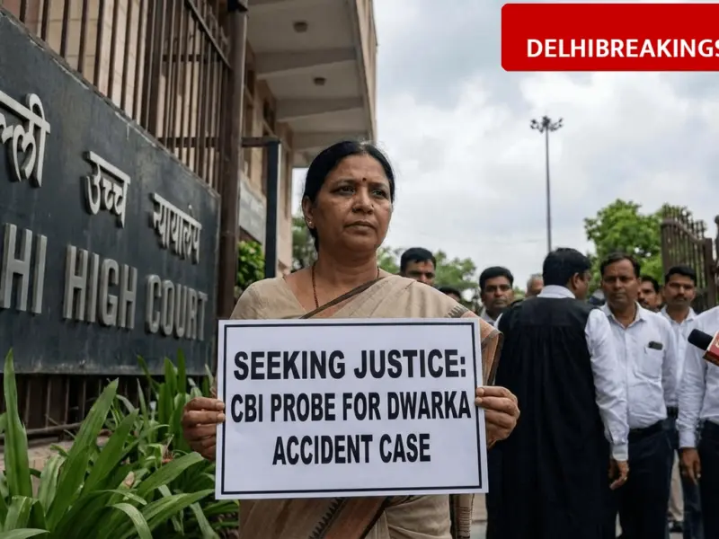 delhibreakings dwarka accident case mother seeks cbi probe delhi high court Dwarka Accident Case: Victim's Mother Moves Delhi High Court Seeking CBI Probe Over Police Laxity