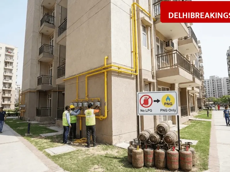 delhibreakings greater noida png expansion lpg free societies new rules 2026 Greater Noida PNG Expansion: 300 Societies Become LPG-Free as New Mandatory Switch Rules Apply