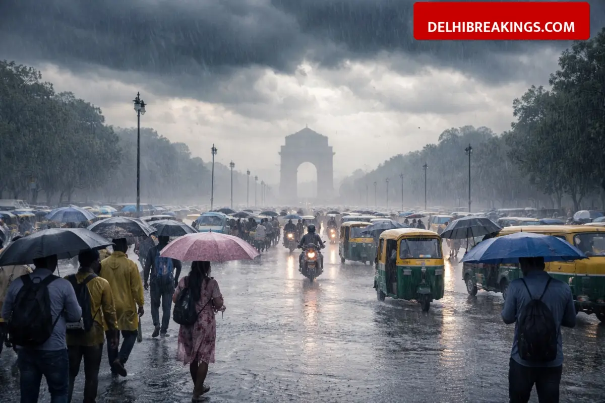 delhibreakings imd weather alert delhi bihar rain storm warning 11 states IMD Weather Alert: Rain and Storm Warning for 11 States Including Delhi and Bihar from April 2
