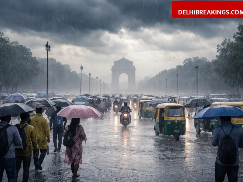 delhibreakings imd weather alert delhi bihar rain storm warning 11 states IMD Weather Alert: Rain and Storm Warning for 11 States Including Delhi and Bihar from April 2