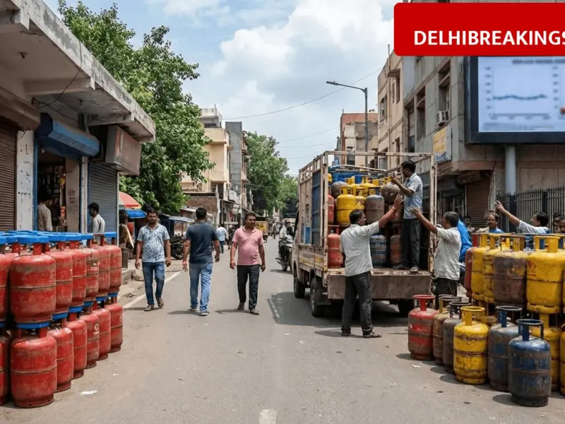 delhibreakings lpg price delhi today domestic rates stable commercial hike LPG Price Today in Delhi: Domestic Gas Rates Stable at 913 Rupees While Commercial Prices Surge