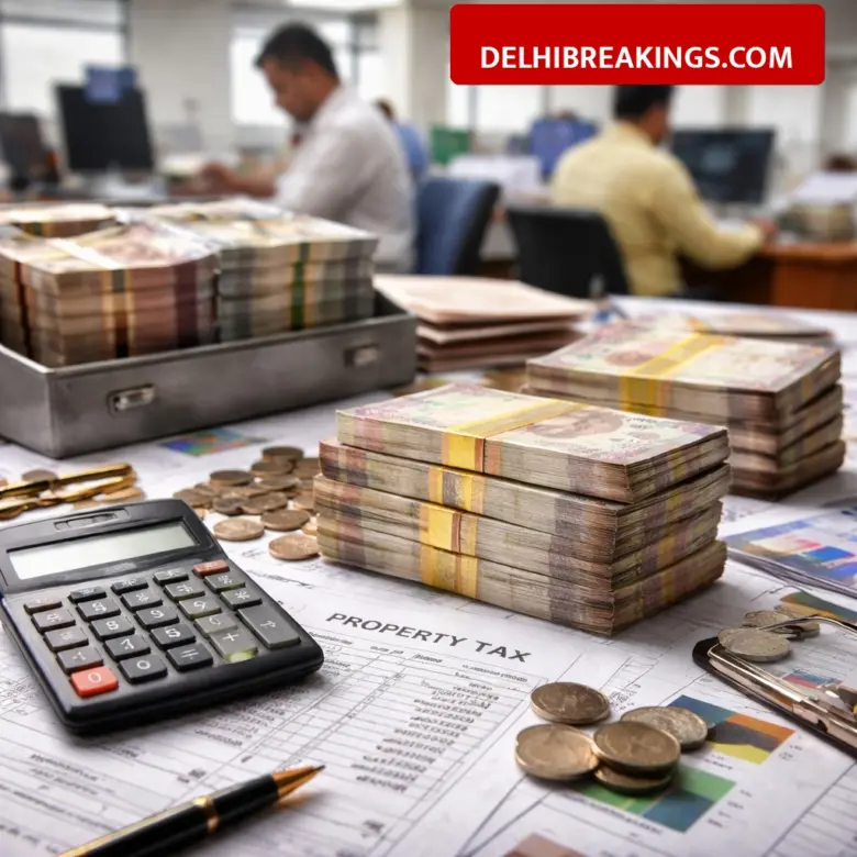 delhibreakings mcd property tax collection record surge fy26 MCD Property Tax Collection Surges 46% to Reach Rs 3,116 Crore in FY26