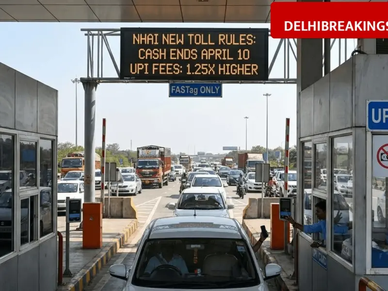 NHAI New Toll Rules: Cash Payment Ends from April 10, UPI Usage to Incur 1.25 Times Higher Fees