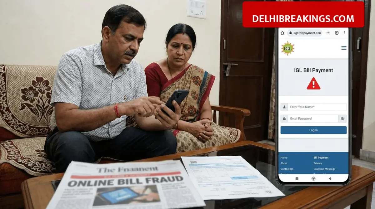delhibreakings noida igl gas bill scam alert residents lose lakhs Noida Gas Bill Scam Alert: Residents Lose Lakhs After Clicking Fraudulent Payment Links