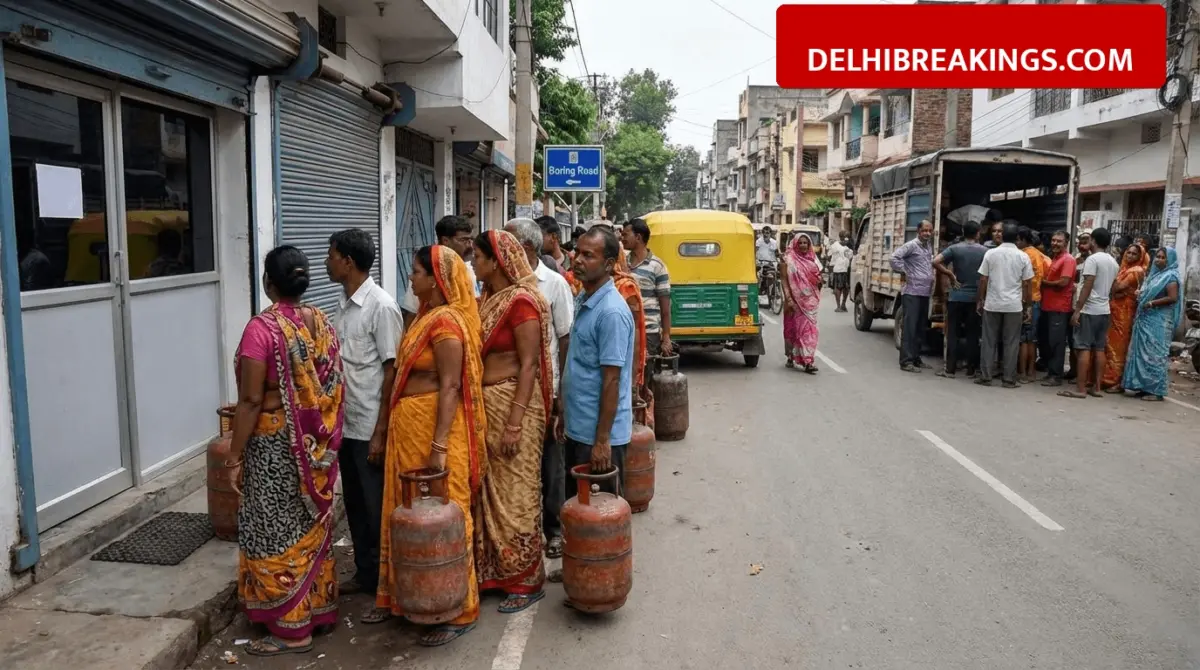 delhibreakings patna lpg shortage png connection new rules Patna LPG Shortage: Cylinder Delivery Delayed by 4 Days and New Rules for PNG Connections Announced