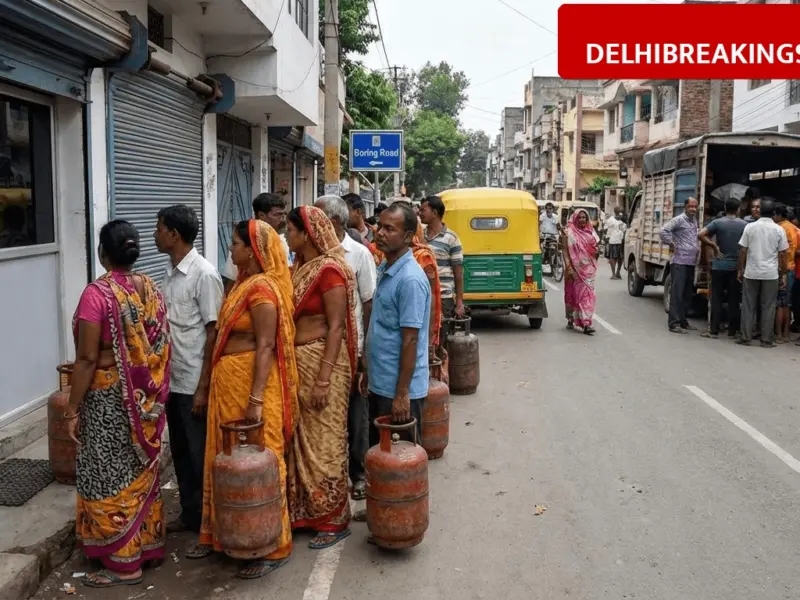 delhibreakings patna lpg shortage png connection new rules Patna LPG Shortage: Cylinder Delivery Delayed by 4 Days and New Rules for PNG Connections Announced