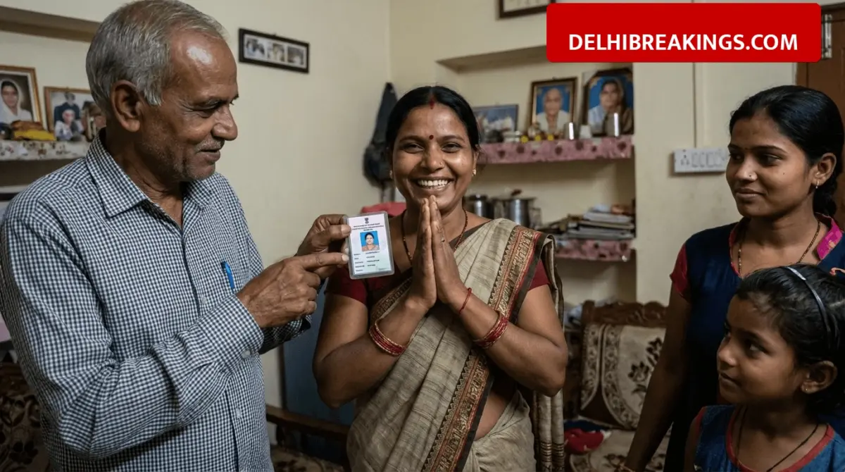 delhibreakings ruby ahirwar delhi aadhaar card heart surgery ayushman bharat Ruby Ahirwar Get Aadhaar Card After 3 Years, Path Clears for Heart Surgery Under Ayushman Bharat