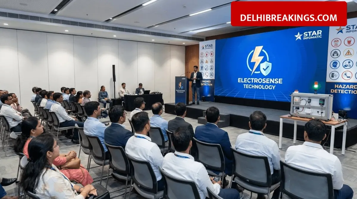 delhibreakings star infomatic launches electrosense electrical hazard safety Star Infomatic Launches ElectroSense Technology to Detect Electrical Hazards Before Human Contact