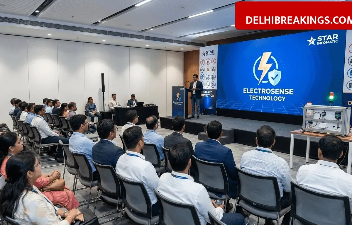 delhibreakings star infomatic launches electrosense electrical hazard safety Star Infomatic Launches ElectroSense Technology to Detect Electrical Hazards Before Human Contact